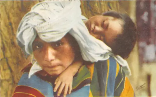 B4696 Mexico Madre Indigena 1940 Front/Back Scan