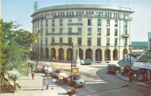 BG13920 edificio de la luz car voiture mexico