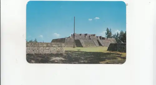 BF27167 la piramide de teopanzolco cuernavaca mexico front/back image