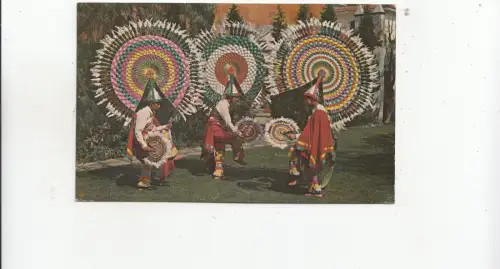 BF26773 danza de los quetzales cuetzalan puebla mexico types front/back image
