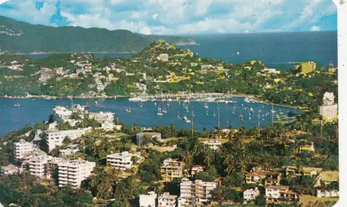 BF28432 panoramica de la bahia de mexico acapulco Vorder-/Rückbild