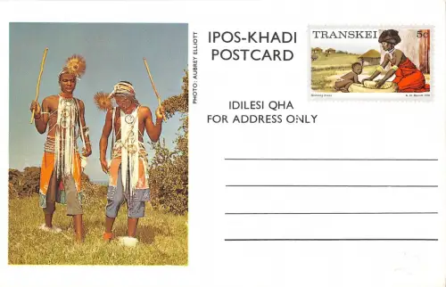 B95688 idilesi qha typen folklore kostüme transkei afrika