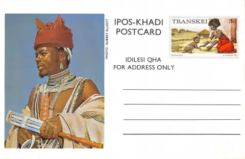 B95689 idilesi qha typen folklore kostüme transkei afrika
