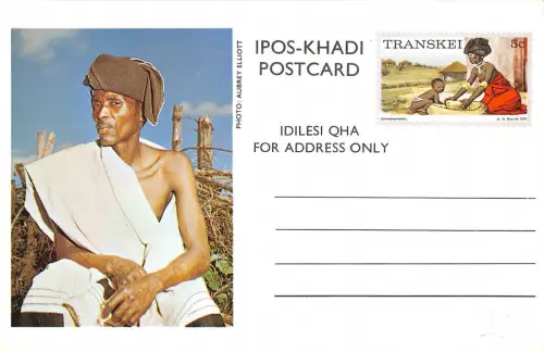 B95679 idilesi qha typen folklore kostüme transkei afrika