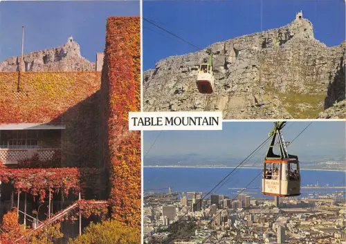 Lot 2 Südafrika Seilbahn mit Kapstadt unten
