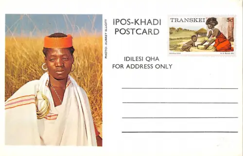 B95672 idilesi qha transkei typen folklore kostüme afrika africa