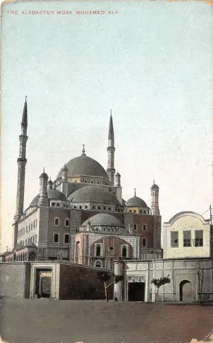 br104380 the albaster mosk mohamed aly africa real photo ägypten