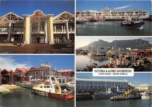 Lot 2 Südafrika Kapstadt Victoria und Alfred Waterfront Hotel Kai Boot