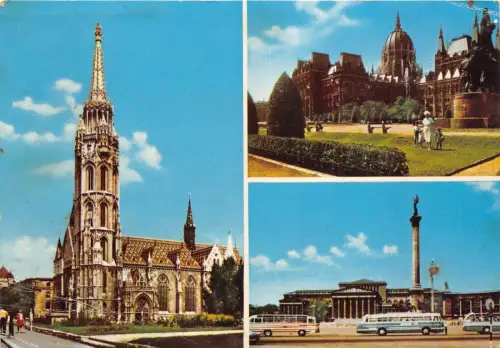 B64061 Hongrie Budapest Autobus Multiviews Ungarn