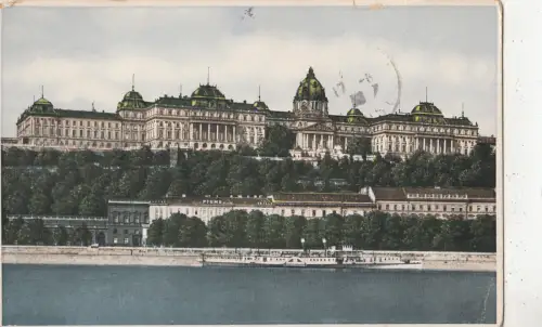 BF32435 Budapest Chateau Royal Ungarn Vorder-/Rückseite Bild