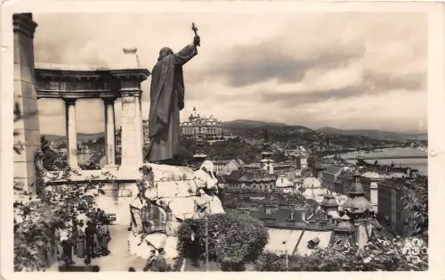 B36380 Budapest Kilatas a Szent Gellert hegyrol ungarn