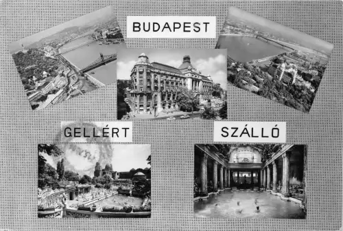 B67074 Ungarn Budapest Multiviews