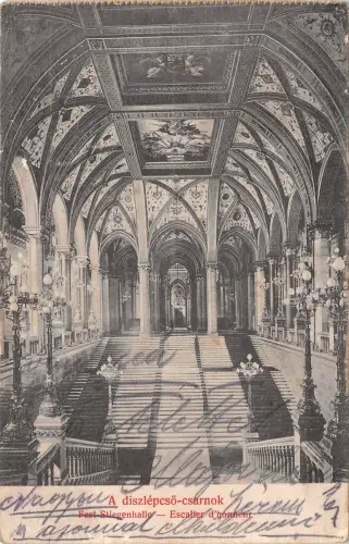 B2829 a diszlepcso csarnok fest stiegenhalle rumänien