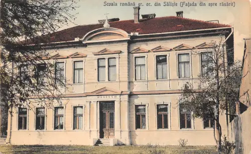 B89 scoala romana saliste romania Selischte Szelistye sibiu