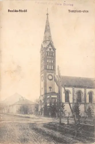 B2863 buziasfurdo templom utca buzias timis romania
