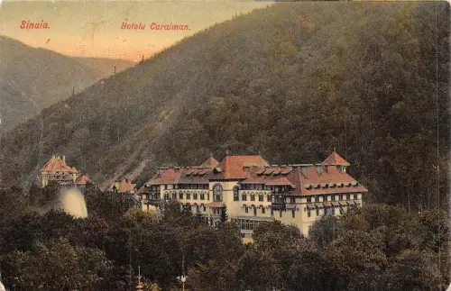 B8349 Rumänien Sinaia Hotelu Caraiman 1909 Hotel Prahova
