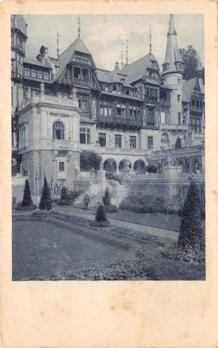 b384 fatada Sinaia Castelul Peles Schloss Prahova Rumänien