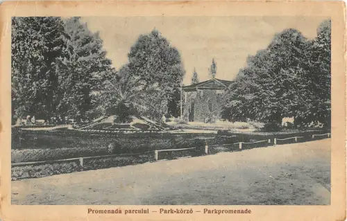 ro251 promenada parcului park korzo parkpromenade romania buzias timis