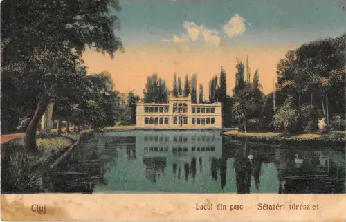 ro289 seateri toreszlet lacul din parc cluj romania