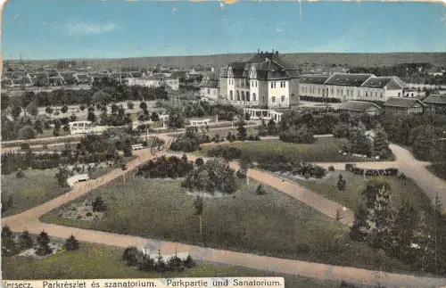 Lot272 versecz Serbien rumänien parkreszlet es sanatorium parkpartie banat