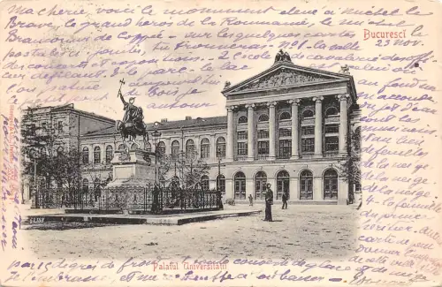 B76771 Rumänien Bucuresti Palatul Universitatii