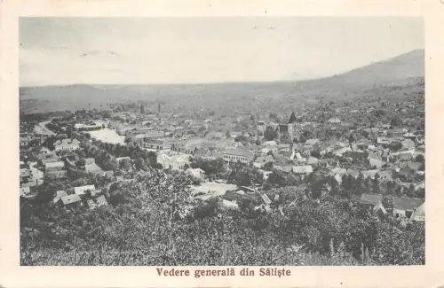 b2972 vedere generala din saliste Selischte Szelistye romania