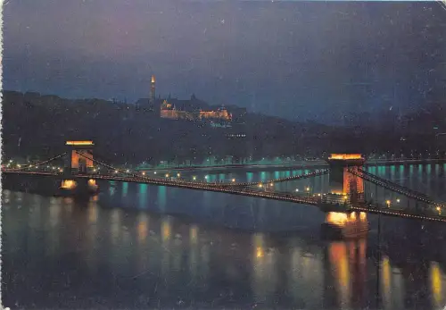 B28398 Budapest Panorama Ungarn