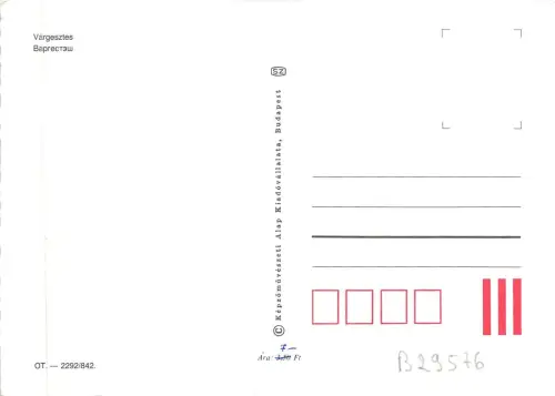 B29576 Vargesztes Ungarn