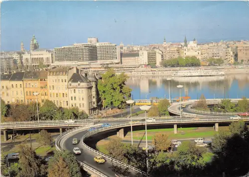 B0239 Chemin de Fer Straßenbahnwagen Budapest Ungarn gebraucht 1986 Front/Back Scan