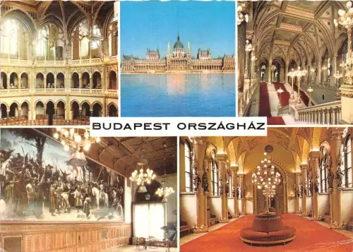 B28220 Budapester Parlament Ungarn