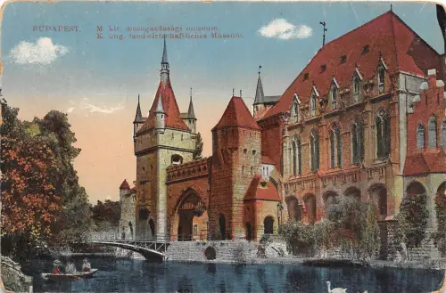 B35794 Budapest M kir mezogazdasagi muzeum ungarn