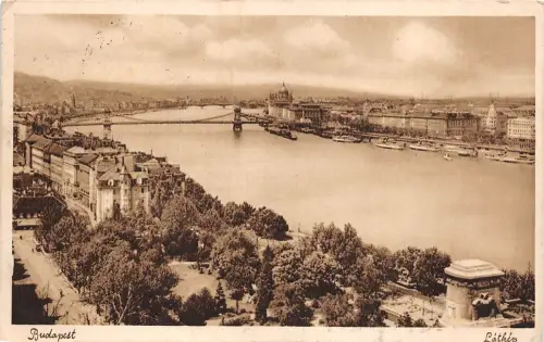 B35735 Budapest Panorama Ungarn