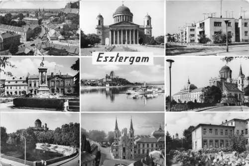 B62488 Esztergom Boote Bateaux Multiviews Ungarn