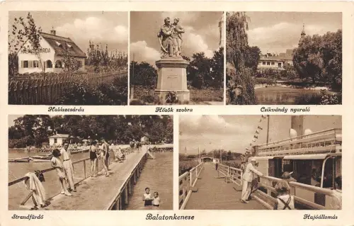 B38446 Balaton Kensee Multiviews Ungarn