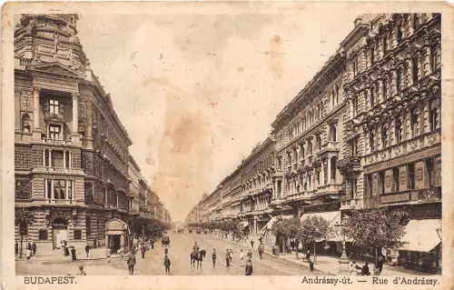 B36256 Budapest Andrassy ut ungarn