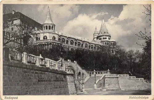 B36124 Budapester Fischerbastei Ungarn