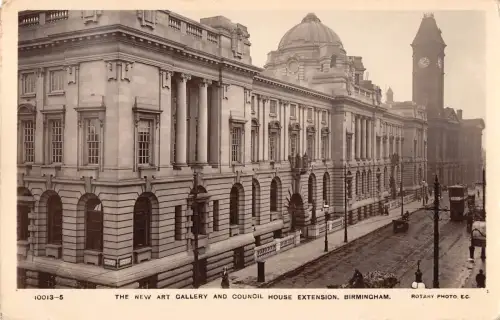 BR101468 Birmingham Council House Erweiterung neue Kunstgalerie Echtfoto UK