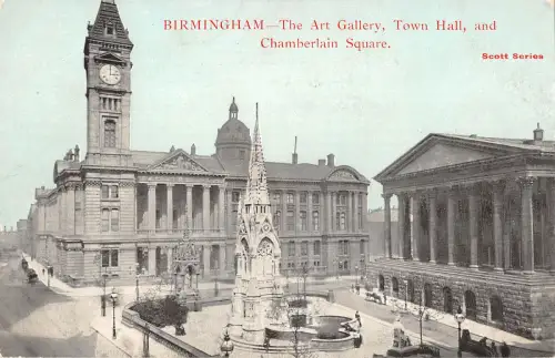 uk12900 art gallery town hall chamberlain square birmingham uk