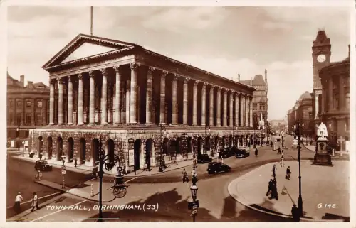 BR93763 Rathaus Birmingham Echtfoto UK