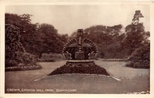 BR60188 crown cannon hill park birmingham uk