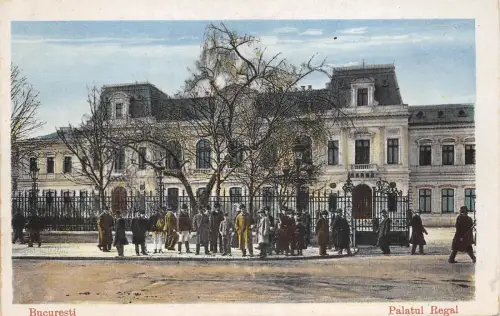 B76536 Rumänien Bucuresti Palatul Regal Animatie