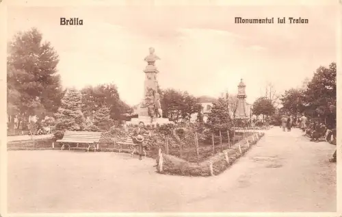 B19387 Braila Monumentul lui Traian romania