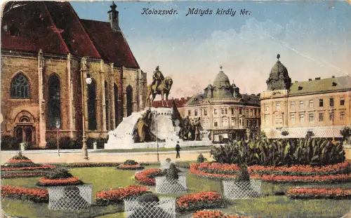 ro453 matyas kiraly ter kolozsvar romania cluj napoca