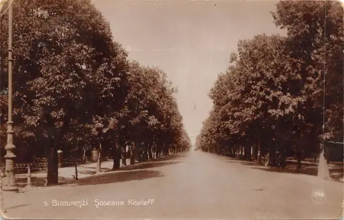 B78236 bucuresti soseaua kiseleff Echtfoto Foto Rumänien