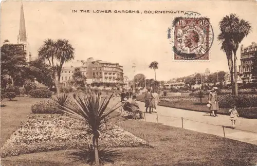 BR59255 the lower gardens bournemouth uk