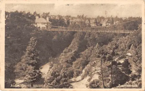 uk12776 alum chine bridge bournemouth real photo uk