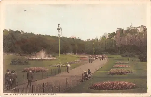 uk30881 pleasure gardens bournemouth uk