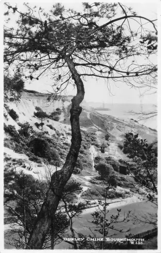 uk29321 durley chine bournemouth real photo uk