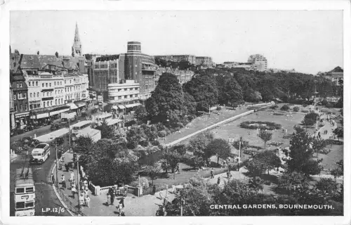 uk12323 central gardens bournemouth echtfoto uk