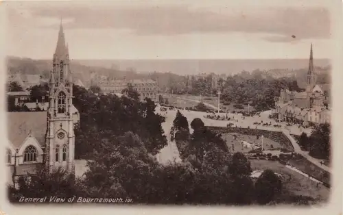 BR59209 Gesamtansicht von Bournemouth UK